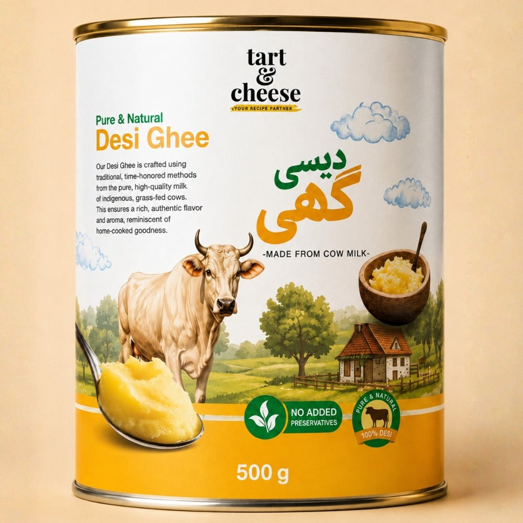 Tart & Cheese Desi Ghee - 500g