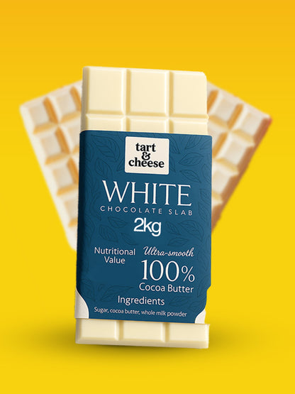 White Chocolate Slab (2 kg)