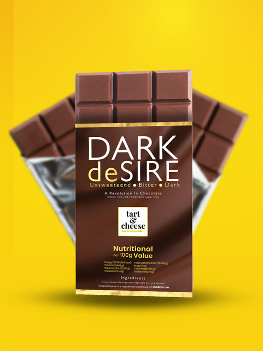 Chocolate Slab Dark Desire UNSWEETENED (500G)