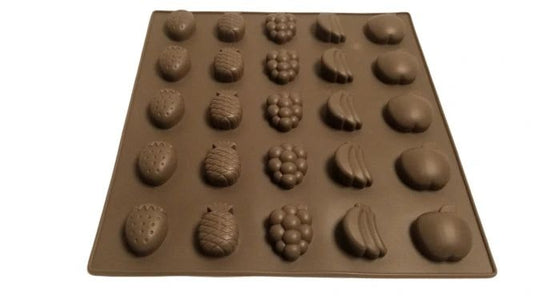 Silicone Fruit Mold Brown